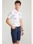 Slim Fit Kemerli Bermuda Şort N4990AZ20SM 5