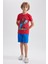 Erkek Çocuk Marvel Spiderman Lisanslı Kısa Kollu Pijama Takım A7487A823SM 2