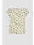 Kız Çocuk Çiçekli Kısa Kollu Şortlu Pijama Takımı B0810A823SM 5