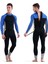 Erkekler Için 3mm Neopren Wetsuit Geri Zip Tam Vücut (Yurt Dışından) 2