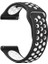 Casestreet Garmin Forerunner 965 010-02809-10 Kordon Delikli Çift Renk Silikon Gri 1