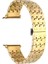 Apple Watch Series 8 45MM Kordon Metal Zigzag Fit Tasarım Desenli KRD86 Gold 1