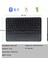 Duhalıne Apple iPad Mini 2 A1489-A1490 7.9" Tablet Için Uyumlu Şarjlı Touchpadli Yuvarlak Tuş Rgb Bluetooth Klavye 5