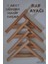 Raf Ayağı, Gürgen Ahşap raf ayağı (4 Adet) (Natural) 1