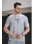 Bring Some Baskılı Çizgili Slim Fit Likralı Erkek Tshirt 2