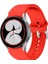 Samsung Galaxy Watch 4 5 Pro 40 42 44 45 46MM Uyumlu Orjinal Tasarım Kavisli Purelux Silikon Kordon 1