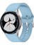 Samsung Galaxy Watch 4 5 Pro 40 42 44 45 46MM Uyumlu Orjinal Tasarım Kavisli Purelux Silikon Kordon 1