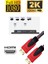 15 Metre Örgülü HDMI Kablo - 15 Metre HDMI to HDMI Kablo Örgülü Form 1.4V 5