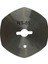 Mini Kumaş Kesim Motoru 6 Köşe Bıçak / Rs-65(6) (PLS-65-G45) 1