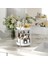 Beyaz 35 cm 2 Katlı Mutfak Banyo Düzenleyici Servis Sunum Standı Çok Amaçlı Organizer 2