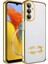 Galaxy M14 ile Uyumlu Kılıf Kamera Korumalı Logo Gösteren Colored Z-Omega 1