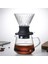 600 ml Daldırma Damlatıcı Anahtarı Cam V60 Kahve Makinesi Üzerine Dökün V Şekli Damla Kahve Damlatıcı ve Filtreler Şeffaf (Yurt Dışından) 3