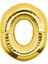 0 Rakamı Altın Folyo Balon 40 Inch 90 cm 1