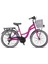 Sırıo - 24" City Bike - 21 Vites - V.b. - Fuşya-Gri - Shimano 1