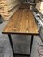 Kütük Bar Masası Ceviz Renk 60X140.CM 1