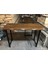 Kütük Bar Masası Ceviz Renk 60X140.CM 2