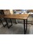 Kütük Bar Masası Ceviz Renk 60X140.CM 4