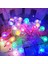 Vıp Kalite Renkli Kristal Top LED Işık Crystal LED Light Ball Yılbaşı Ağacı Işığı Renkli Noel Işığı 4