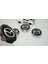 Mazda Jant Göbeği Gümüş Siyah Kapak Seti 60MM 2