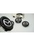 Mazda Jant Göbeği Siyah Kapak Seti 60MM 4