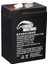 6 Volt 4 Amper Akü Orbus-Mustang 70*48*101 MM.-568 Gram 1