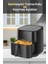 Palmi Sıcak Tutma Özellikli 7 Litre Geniş Xxl Dokunmatik 10 Ön Ayarlı Airfryer Sıcak Hava Fritözü 6