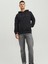 Hood Star Erkek Siyah Kapüşonlu Sweatshirt 5