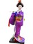 27CM Japon Kimono Geisha Bebek El Işçili Heykel Süslemesi (Yurt Dışından) 1