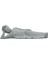 Kumtaşı Heykeli Meditasyon Figürinler Kabine Uyku Buda Heykeli Gri 8.5cmx2.5cmx2.6cm (Yurt Dışından) 1