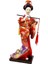Japon Kimono Geisha Bebek Ulusal Tarzı Asya Geisha Masaüstü Bar Dekoru ile Flüt ile Kırmızı (Yurt Dışından) 1