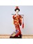Japon Kimono Geisha Bebek Ulusal Tarzı Asya Geisha Masaüstü Bar Dekoru ile Flüt ile Kırmızı (Yurt Dışından) 5