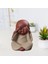 Buda Küçük Keşişler Heykeli Fengshui Ofis Araba Masaüstü Sanat Heykel Dekoru Seçenek 4 (Yurt Dışından) 2