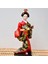 11 Inç Japon Kimono Geisha Bebek Bar Insansı Kız Heykel Reçine Süslemesi Kırmızı (Yurt Dışından) 3