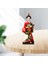 11 Inç Japon Kimono Geisha Bebek Bar Insansı Kız Heykel Reçine Süslemesi Kırmızı (Yurt Dışından) 4
