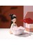 Çince Yaratıcı Kız Heykelcik Reçine Şeker Mücevher Depolama S Flowerpot (Yurt Dışından) 2