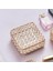 Kare Kristal Takı Kutusu Depolama Organizatör Tutucu Kolye Cikese Box 12X12X5CM (Yurt Dışından) 4