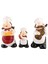 3pcs Şef Heykel Figürin Reçine Süslemeler Heykel Yemek Odası Ev Dükkanı (Yurt Dışından) 2