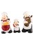 3pcs Şef Heykel Figürin Reçine Süslemeler Heykel Yemek Odası Ev Dükkanı (Yurt Dışından) 3