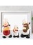 3pcs Şef Heykel Figürin Reçine Süslemeler Heykel Yemek Odası Ev Dükkanı (Yurt Dışından) 5