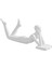 Thinker Figürin Reçineşünür Heykeli Heykel Iskandinav Süsleme B 20X5X8CM (Yurt Dışından) 4