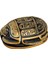 Mısır Scarab Beetle Süslü Kağıt Ağırlığı Sculpture Heykel El Sanatları Masaüstü 8.5X6X3CM (Yurt Dışından) 1