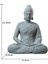 Reçine Balık Tankı Buda Oturma Heykeli Ev Dekoru, 9X6X11.3CM Benzersiz Manzara A (Yurt Dışından) 2