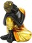 Indian Buddha Heykeli Dekoratif Heykelcik Sağa (Yurt Dışından) 1