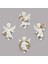 4pcs/set 3D Heykelleri Dekoratif El Sanatları Reçine Oturma Odası (Yurt Dışından) 3