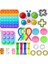 Kit Stres Oyuncakları Pop It Push Pop Baloncuk Oyuncakları Anti Stres Stres Oyuncakları Stres Topu Gökkuşağı Eua Arasında (Yurt Dışından) 1