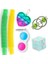 Kit Stres Oyuncakları Pop It Push Pop Baloncuk Oyuncakları Anti Stres Stres Oyuncakları Stres Topu Gökkuşağı Eua Arasında (Yurt Dışından) 2