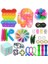 Kit Stres Oyuncakları Pop It Push Pop Baloncuk Oyuncakları Anti Stres Stres Oyuncakları Stres Topu Gökkuşağı Eua Arasında (Yurt Dışından) 4