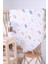 Babyhola Müslin Örtü 80X80CM Bulut Desen Organik Hediyelik Emzirme Alt Açma Yenidoğan Puset Örtüsü 1