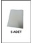 Beyaz Deri Bez 50X60 (5 Adet) 2
