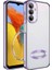 Samsung Galaxy M14 5g Uyumlu Kılıf Şeffaf Logo Gösteren Parlak Renkli Kenar Telefon Kılıfı Kapak 1